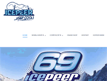 Tablet Screenshot of icepeer.com